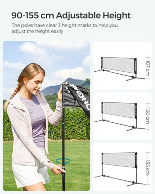 Moukeren Volleyball Badminton Net Light 16 Ft String Lights With Remote, 16 Colors 4 Modes LED For Backyard Volleyball Badminton Game Outdoor At Night (net Not Include