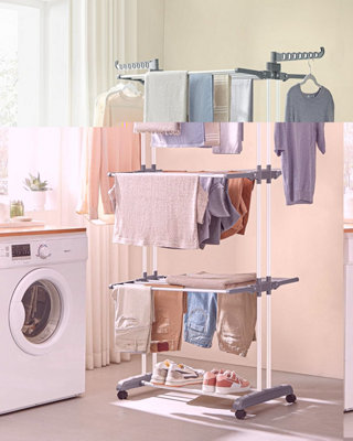 Expansive clothes airer hotsell