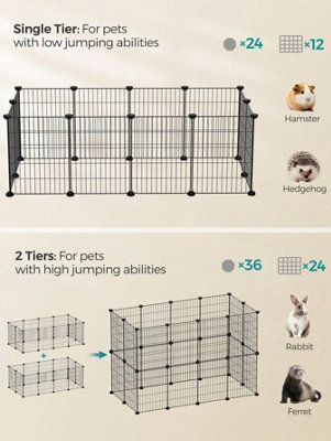 Photo inspiration: Fresh Look at Songmics Guinea Pig Cage Indoor Rabbit Run Hutch Cage Exercise