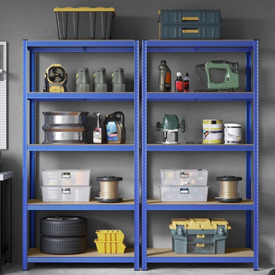 SONGMICS Heavy Duty Storage Racks, Industrial Steel Shelving System ...
