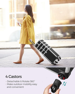 Beauty travel case on wheels hotsell