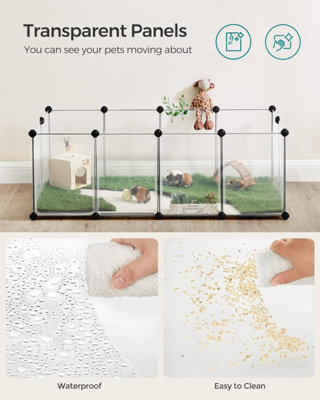 Plastic pet enclosure best sale