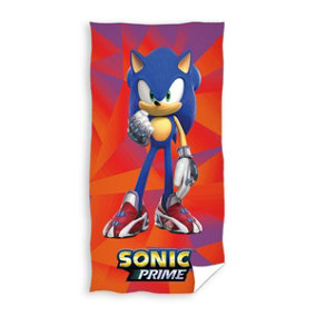 Sonic Prime 100% Cotton  beach and bath Towel