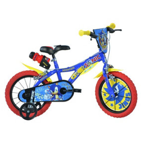 Sonic The Hedgehog Childrens 14" Bicycle w/ Stabilisers