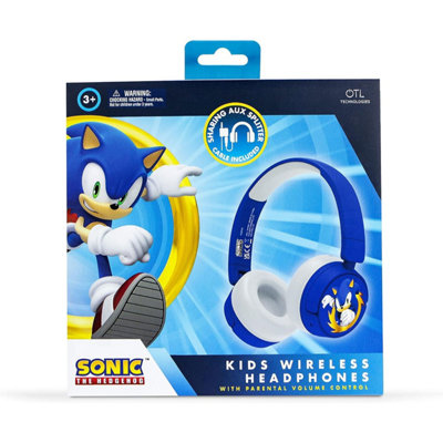 Sonic the Hedgehog Kids Wireless Headphones