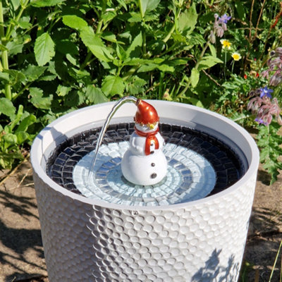 Sonnie the Snowman - A Hydria Life Fountain Christmas Accessory