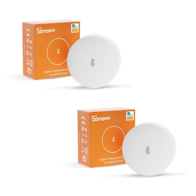 Sonoff 2 Pack Snzb-02 p Zigbee Temperature and Humidity Sensor, Smart ...