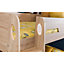 Sonoma Oak Book Case Bunk Bed - 2x 3ft (90cm)