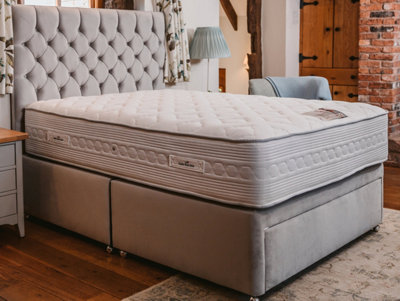 Sophia Briar-Rose Clemence Pocket Sprung Memory Foam Luxury Divan Bed ...