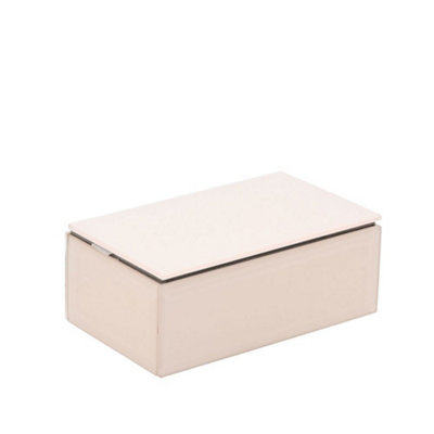 Sophia Classic Nude Glass Jewellery Box