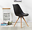 Sophie Dining Chair Single, Black