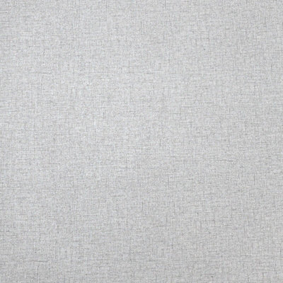 Sophie Laurence Plain Linen Effect Texture Silver Grey Heavyweight Wallpaper