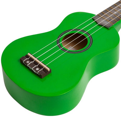 Soprano Beginners Ukulele with Gig Bag, Felt Pick & Aquila Strings