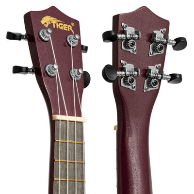 Soprano Beginners Ukulele with Gig Bag, Felt Pick & Aquila Strings