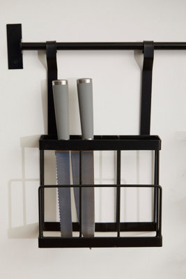 Sorello Matt Black Cutter Storage Rack