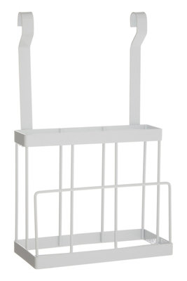 Sorello White Iron Hanging Cutter Storage Rack