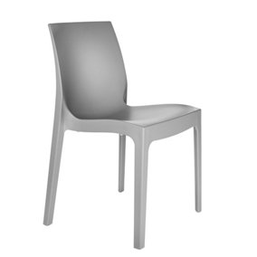 Sorith Quality Strong Kitchen And Dining Chair Light Grey