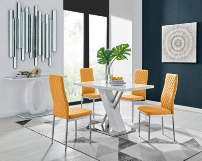 High dining room online chairs set of 4