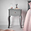 Sorrento Grey Side Table with Drawer