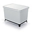 Sorting Waste Bin Modern Recycling Segregation Lidded Handle 7 Models Wall mount 2 x 23 Litre container