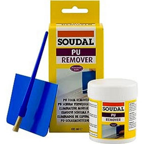 Soudal Cured PU Expanding Foam Remover Clear 100ml