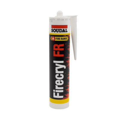 Soudal Firecryl FR Fire-Rated Sealant - White