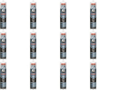 Soudal Fix All Flexi White 290 Ml (Pack of 12) | DIY at B&Q
