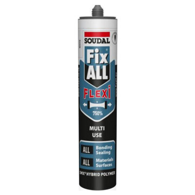 Soudal Fix All Flexi White 290 Ml (Pack of 12)