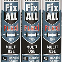 Soudal Fix All Flexi White 290 Ml (Pack of 3)