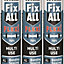 Soudal Fix All Flexi White 290 Ml (Pack of 3)