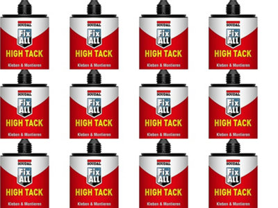 Soudal Fix All White High Tack Sealant Glue(101444) (Pack of 12)