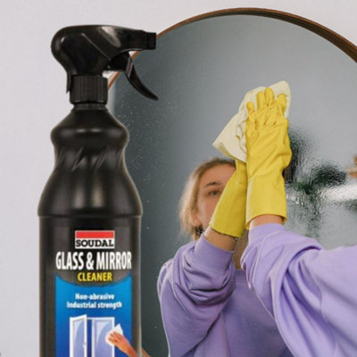 Soudal Glass & Mirror Cleaner 1L (Pack of 12) - 4