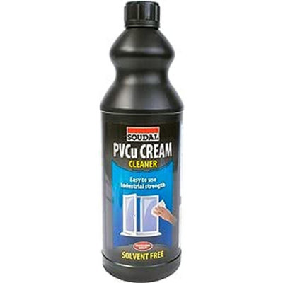 Soudal PVCu Cream Cleaner - 1L (113619) (Pack of 12)