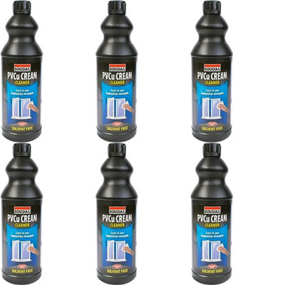 Soudal PVCu Cream Cleaner - 1L(Pack of 6)