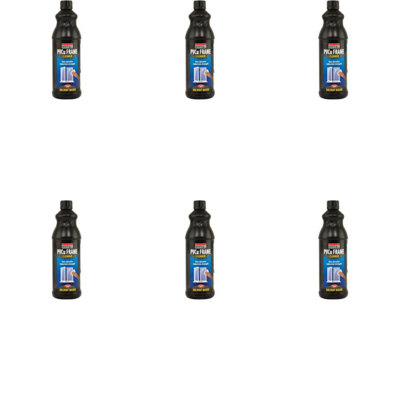 Soudal PVCu Frame Solvent Cleaner 1L (Pack of 6)
