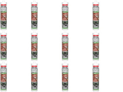 Soudal Repair Express Cement Grey 290ml   (125786) (Pack of 12)