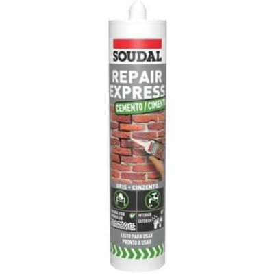 Soudal Repair Express Cement Grey 290ml   (125786) (Pack of 12)
