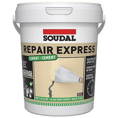 Soudal Repair Mortar Cement Ready Brick Pointing Filler Beige 900ml