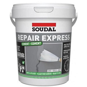 Soudal Repair Mortar Cement Ready Mix Brick Pointing Filler Grey 900ml