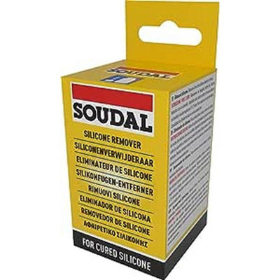 Soudal Silicone Remover, White, 100 ml (Pack of 12)