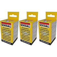 Soudal Silicone Remover, White, 100 ml (Pack of 3)