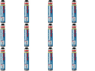 Soudal Soudafoam Gap Filler Window & Door XTRA Gun Grade 750ml 5666