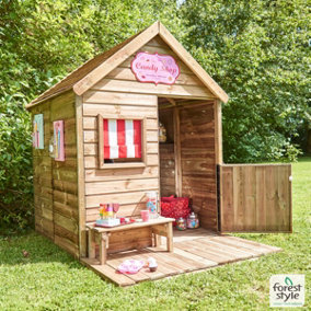 Soulet Heidi Playhouse with Patio 6 x 4 Pressure Treated