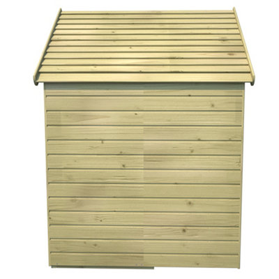 Soulet Marina Playhouse 1.2m x 1.2m Childrens Playhouse Pressure Treated - 5