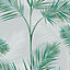 South Beach Palm Leaf Wallpaper Stone Fine Decor FD42678