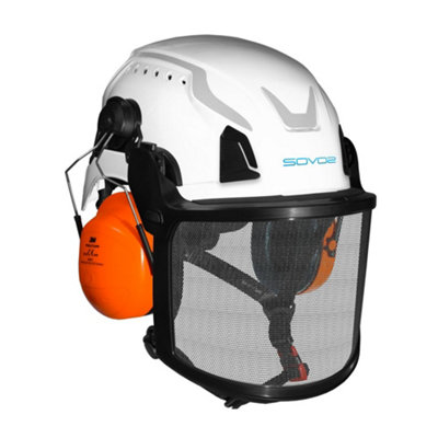 Sovos S3200 Helmet Kit White Hi-Viz