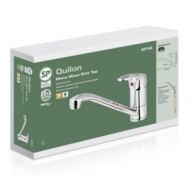 SP Quilon Mixer Tap Silver (One Size)