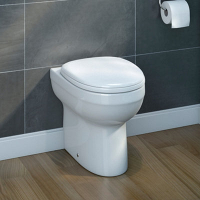 SP Soft Close Toilet Seat Off White (43cm x 36cm)