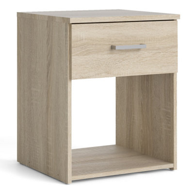 Space - Bedside 1 Drawer in Oak