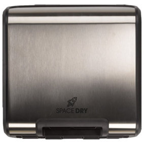 Space Dry Slimline Hand Dryer Brushed Satin